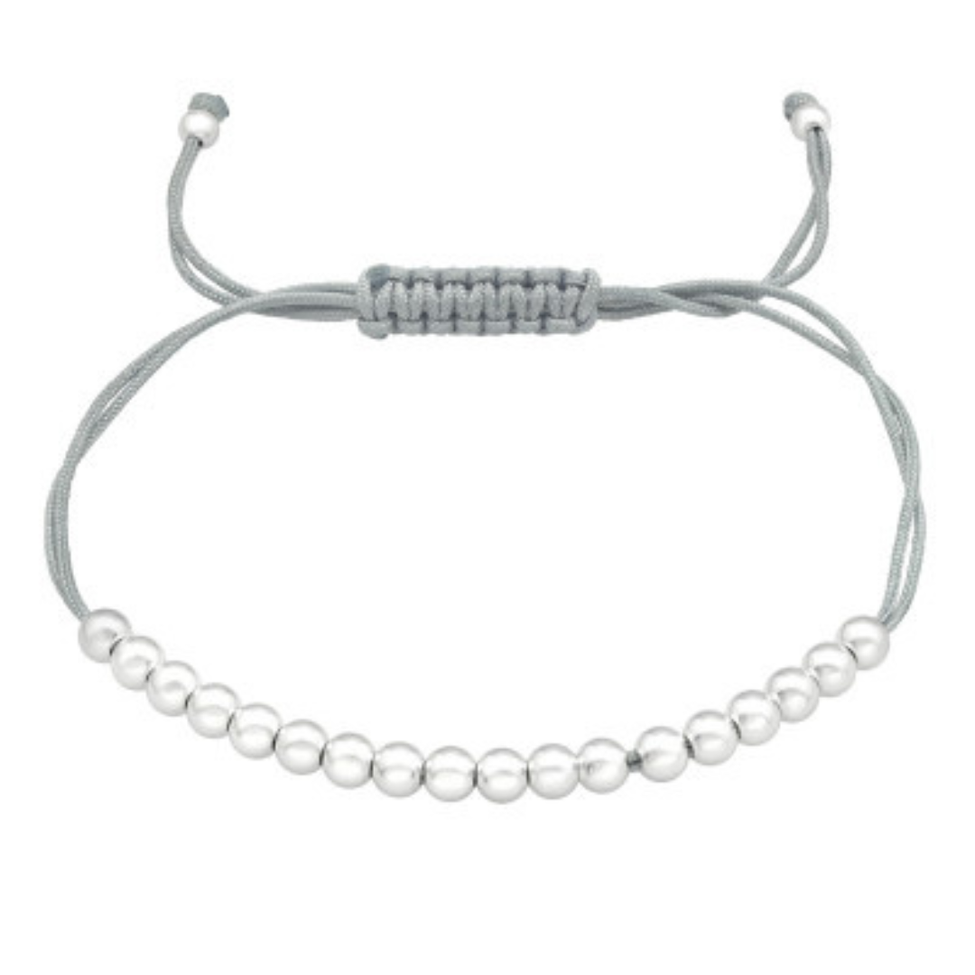 Silver Beads Bracelet